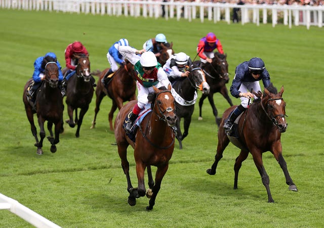Without Parole and Frankie Dettori race to victory at Ascot
