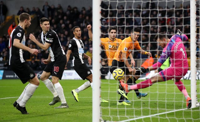 Newcastle goalkeeper Martin Dubravka had an afternoon to remember