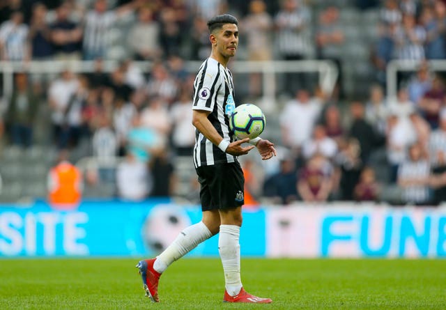 Ayoze Perez took home the match ball