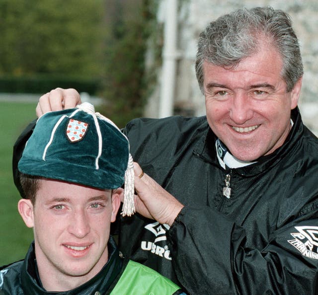 England coach Terry Venables handed Robbie Fowler his full senior debut in a 1996 friendly against Croatia.