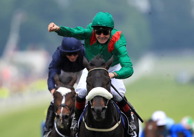 Smullen claimed Derby gold aboard Harzand