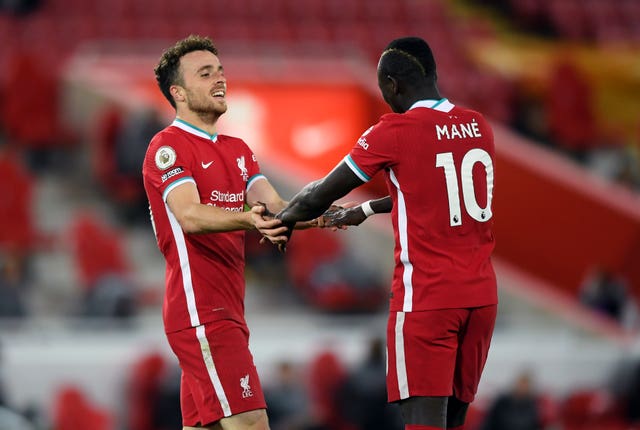 Jota has slotted in seamlessly alongside Liverpool's established front three