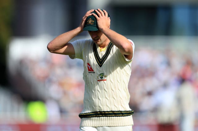 Pat Cummins could not take a wicket with his opening spell 