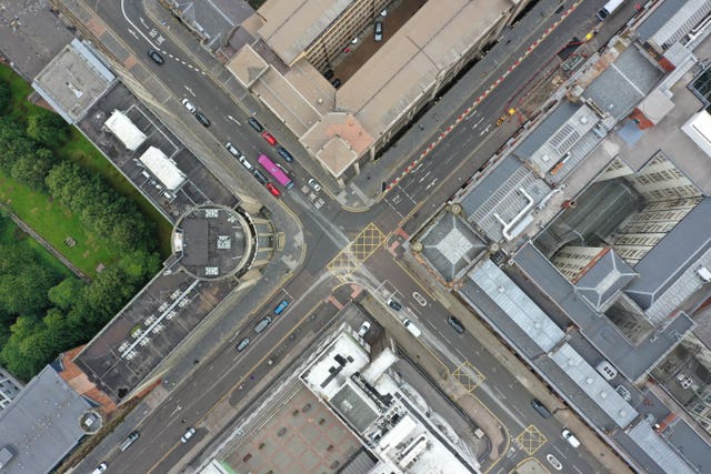 Glasgow from above