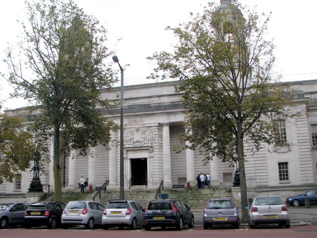 Cardiff Crown Court where Otto Putland denies rape (Antony Stone/PA)