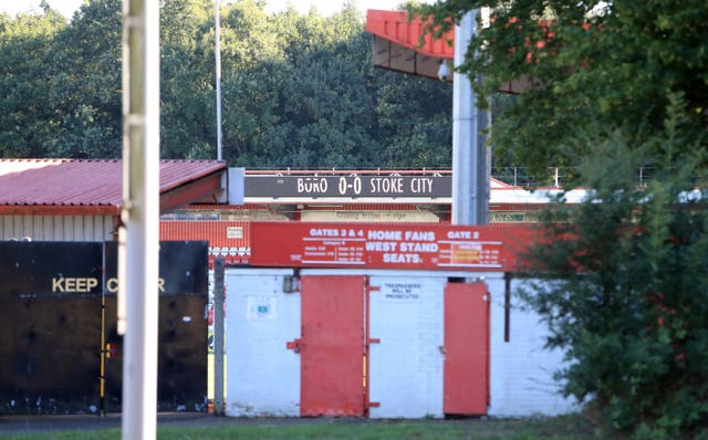 Stevenage's gates will be closed for some time