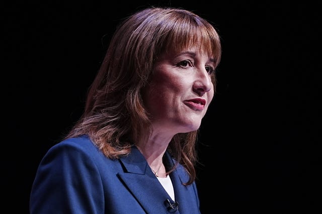 Chancellor Rachel Reeves makes a speech during the Labour party conference