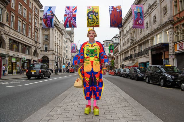 Royal Academy flags – London