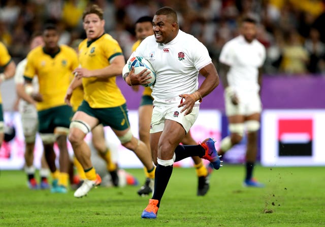 Kyle Sinckler scored his first Test try in the quarter-final triumph over Australia