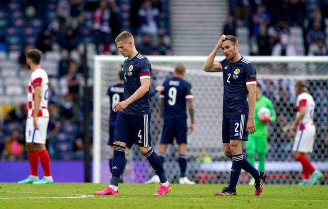 Scott McTominay and Stephen O'Donnell are among Scotland's absentees