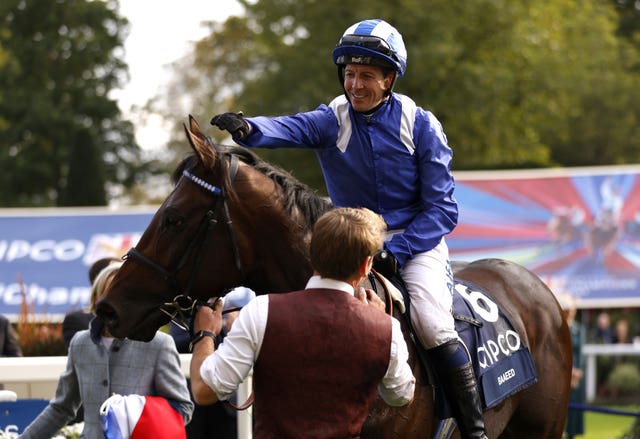 Jockey Jim Crowley has developed a rapport with Baaeed