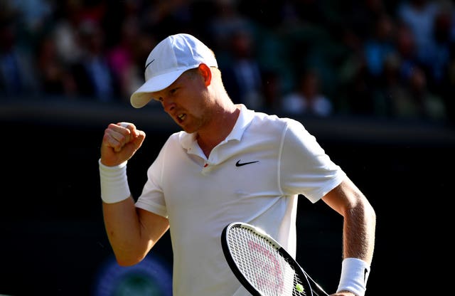 Kyle Edmund was able to claim one victory from his two matches at the Battle of the Brits on Saturday