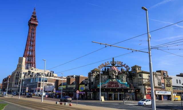 Blackpool seafront