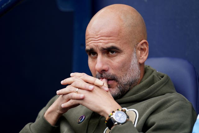 Manchester City manager Pep Guardiola is targeting a first Champions League title for the club.