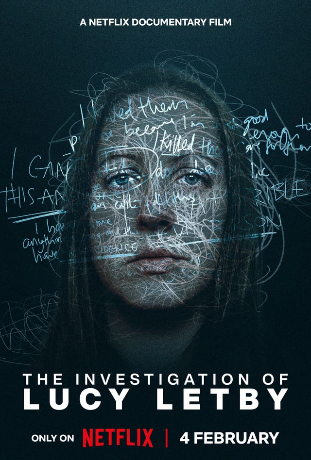 Promotional poster for The Investigation Of Lucy Letby