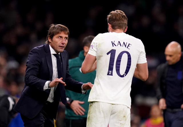 Kane is enjoying working under Conte