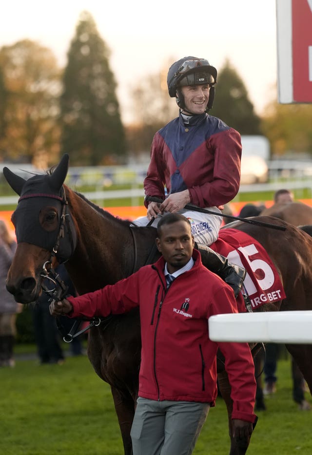 A big smile from Jason Hart aboard Castle Cove