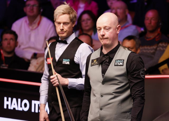 Halo World Snooker Championship 2025 – Day One – The Crucible