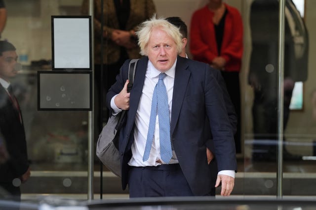 Boris Johnson