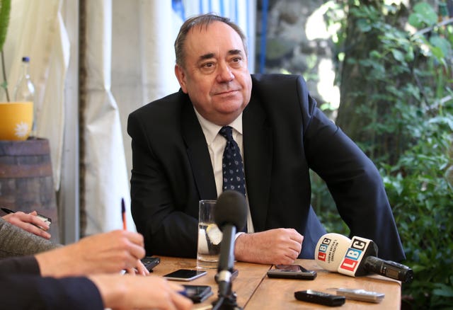 Alex Salmond legal action