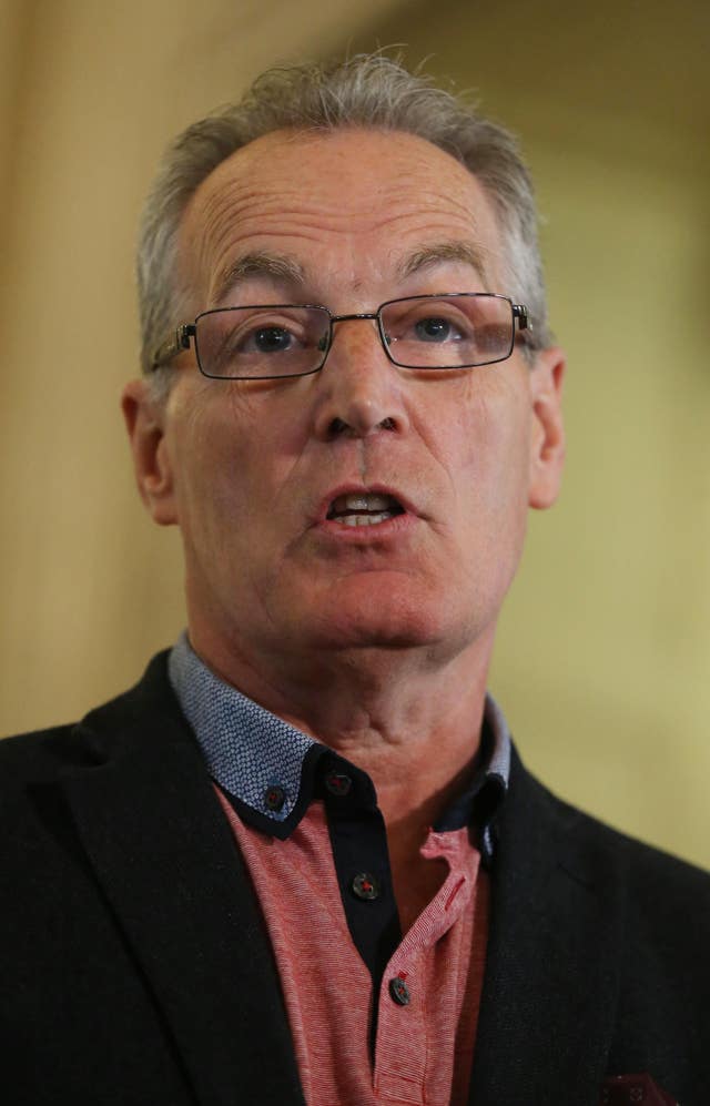 Gerry Kelly said funding promised for legacy inquests was agreed during talks to restart powersharing (Niall Carson/PA)