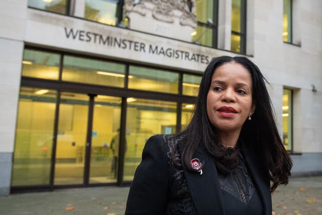 Claudia Webbe court case
