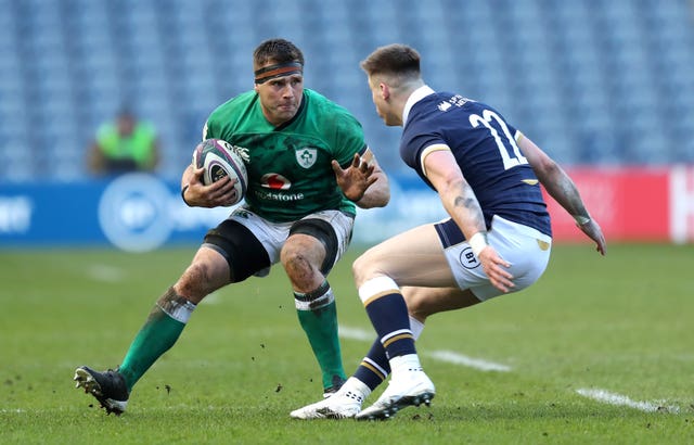 CJ Stander made his 50th Test appearance for Ireland against Scotland on Sunday