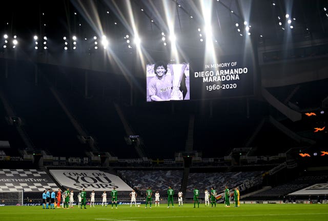 A minute''s silence was held before kick-off