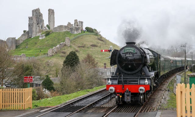 Flying Scotsman on Swanage Railway