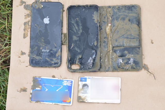Bibaa Henry’s mobile phone, along with a bank card and a driving licence