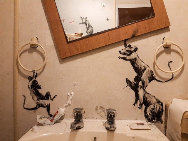 New Banksy art