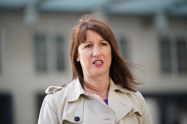 Shadow chancellor Rachel Reeves