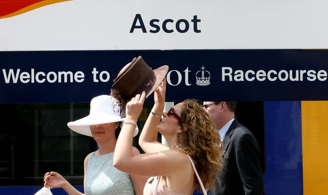 Racegoers heading to Royal Ascot