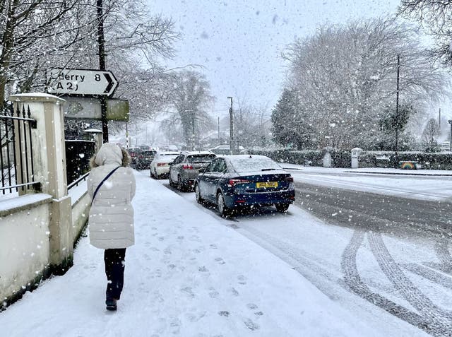 Winter weather Jan 16th 2023