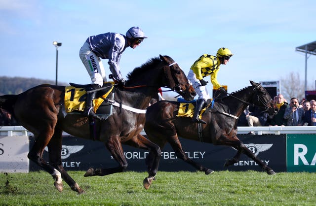 Santini was narrowly beaten by Al Boum Photo in the 2020 Gold Cup