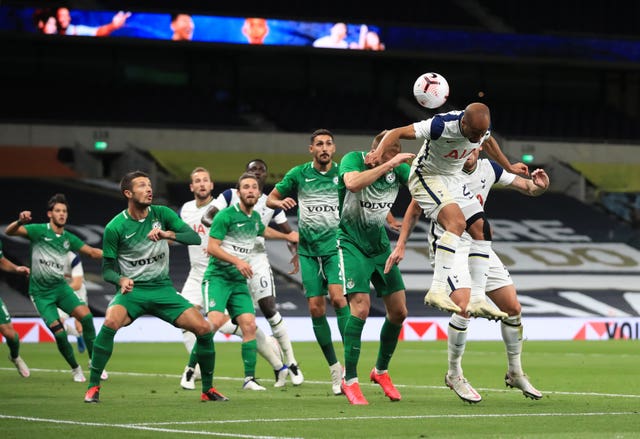 Harry Kane hat-trick fires Tottenham into Europa League group stage