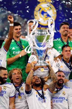 Marcelo's successes included five Champions League wins