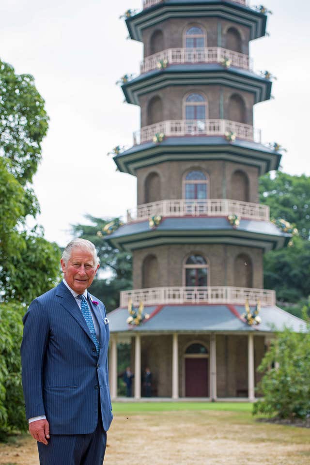 Prince of Wales visits Royal Botanic Gardens in Kew