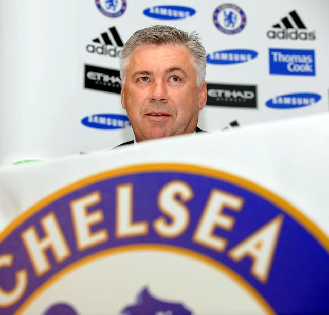 Carlo Ancelotti signed a three-year deal at Stamford Bridge