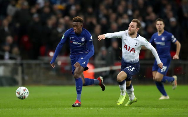 Callum Hudson-Odoi started for Chelsea against Tottenham