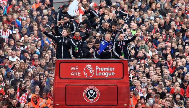 Chris Wilder led Sheffield United to promotion to the Premier League last season 