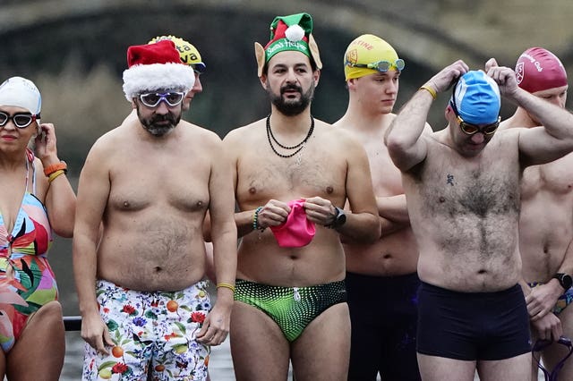 Christmas Day swim 2022