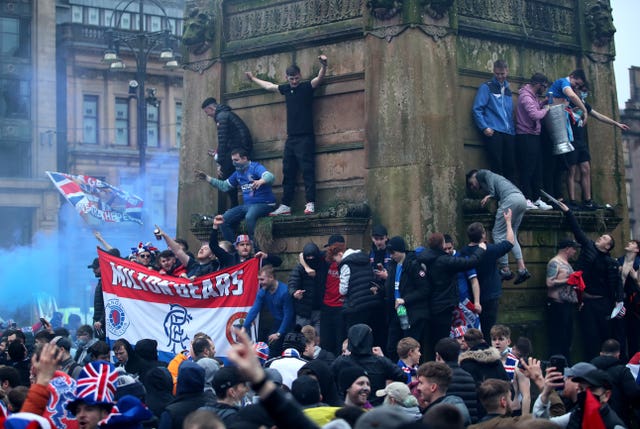 Rangers fans – Ibrox Stadium