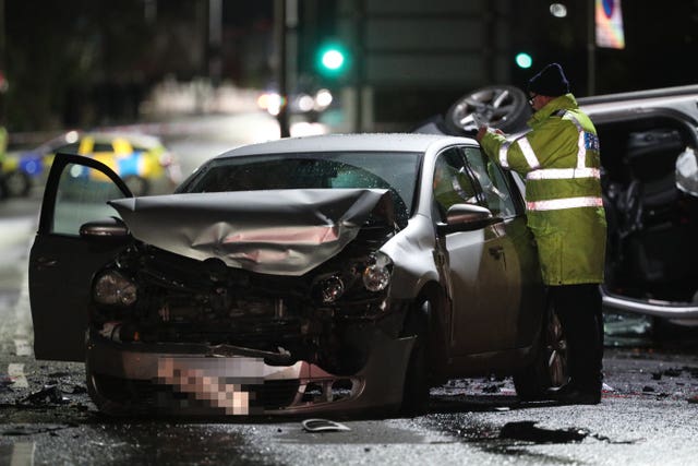 Two die in Romford car crash