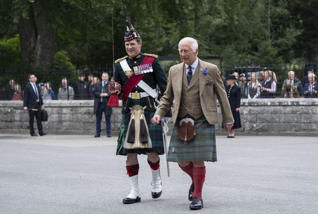 King Charles III summer residence at Balmoral 2024
