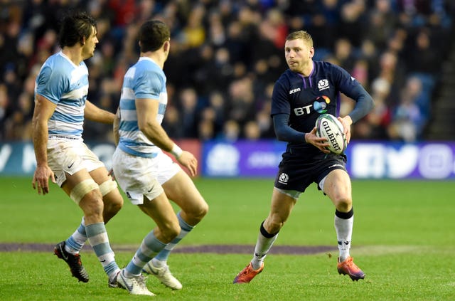 Scotland's Finn Russell won praise for his performance (Ian Rutherford/PA).