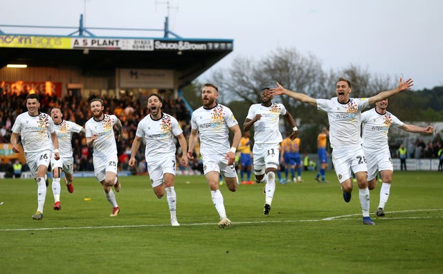 Mansfield Town v Newport County – Sky Bet League One Play-off – Semi Final – Second Leg – One Call Stadium