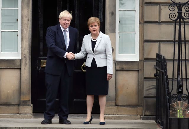 Boris Johnson visit to Scotland