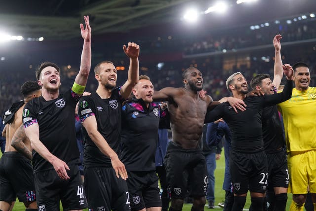 West Ham are in the Europa Conference League final