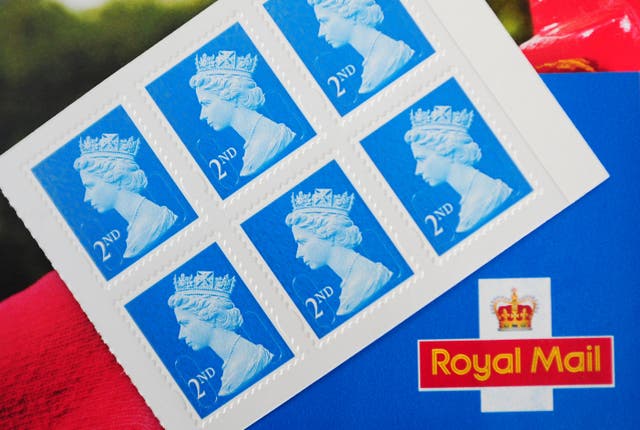 Second class stamps